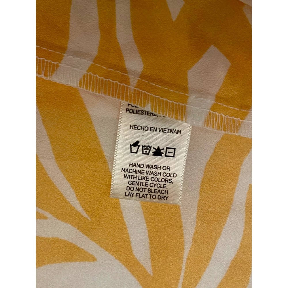 Maison Du Soir Tropical Palm Print Beach Cover-Up Robe and Eye Mask Set XL/2XL - Picture 8 of 11